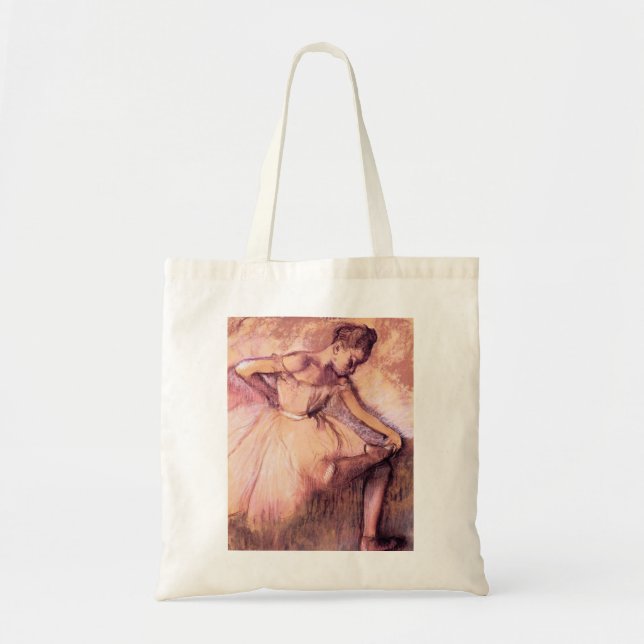 Dégazez le sac fourre-tout rose à ballerine (Devant)