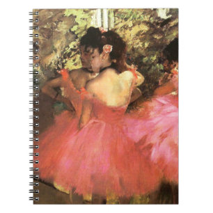 Dégazez les danseurs dans le carnet rose