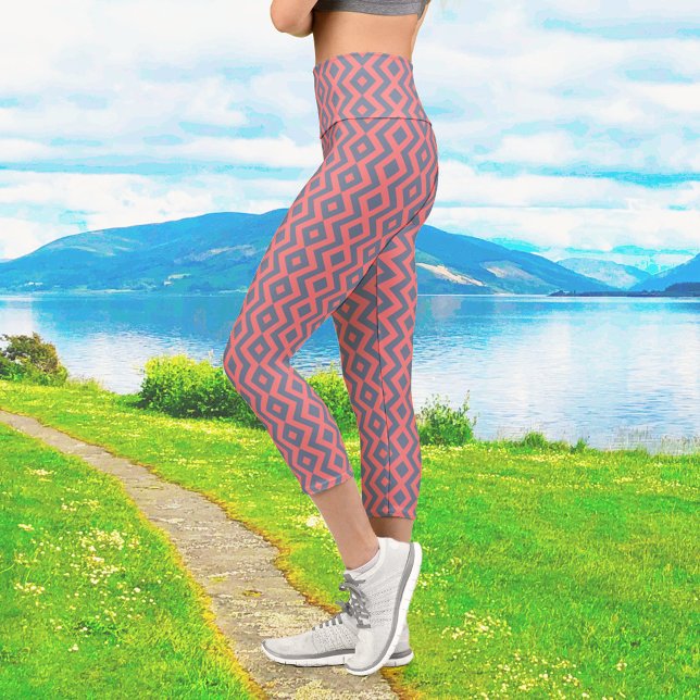 Dégénérer Star Ladies Capri Leggings (Créateur téléchargé)