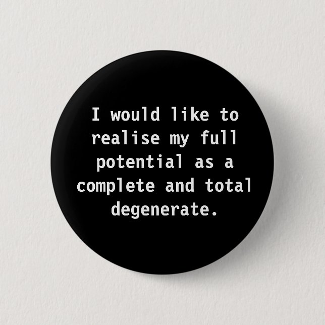 Degeneriertes Button (Vorderseite)