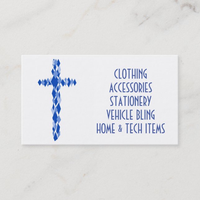 D'église carte de visite professionnelle de visite (Devant)