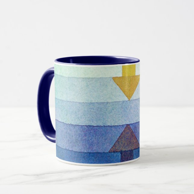 Dégradé avec flèche, Paul Klee Mug (Devant gauche)