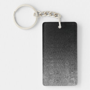 Dégradé en argent et en Parties scintillant noire