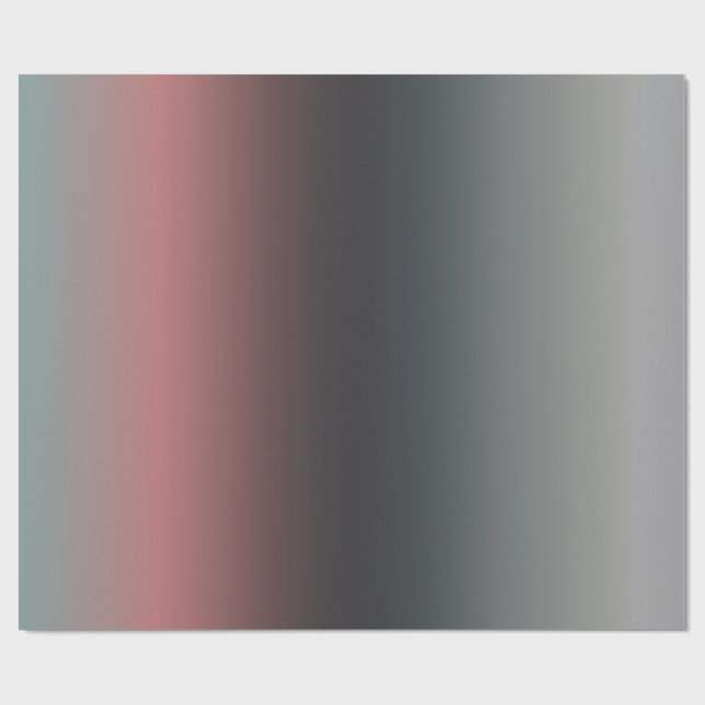 dégradé rose et noir, Ombre. papier cadeau (Plat)