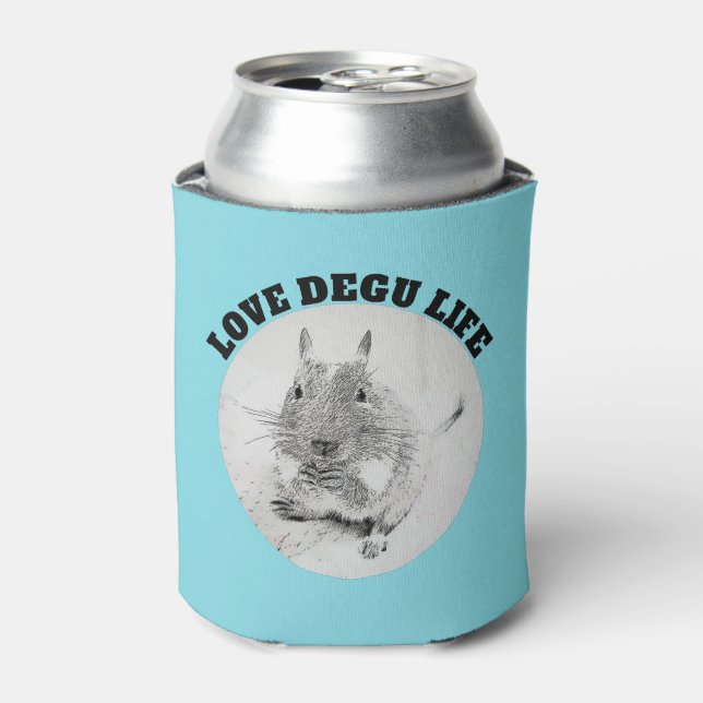 ☆ DEGU LIFE ☆ DOSENKÜHLER (Kanne Vorderseite)