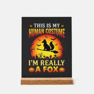 Déguisement Humain de Renard d'Halloween Drôle