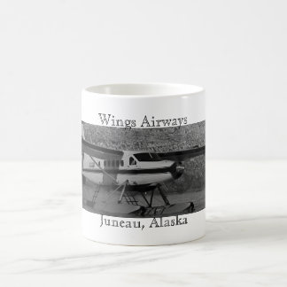DeHavilland Otter u. mächtiger Gletscher Kaffeetasse