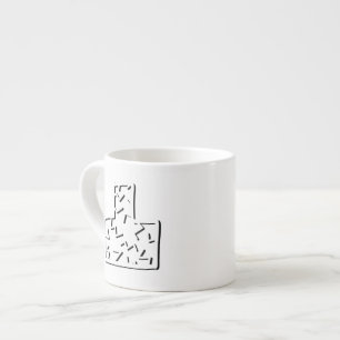 Dehnung Espressotasse