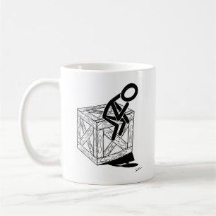 Dehors de la boîte de café Mug