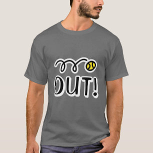 Dehors! mignon t-shirt de sport de tennis pour jou