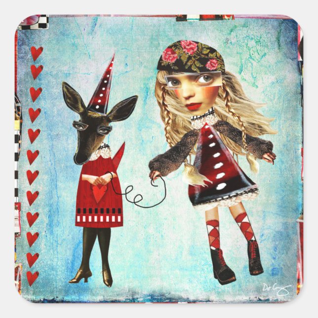 Deidre und ihre Doe Stickers (Vorderseite)