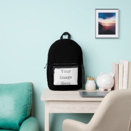 Dein Bild hier Bedruckter Rucksack