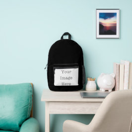 Dein Bild hier Bedruckter Rucksack