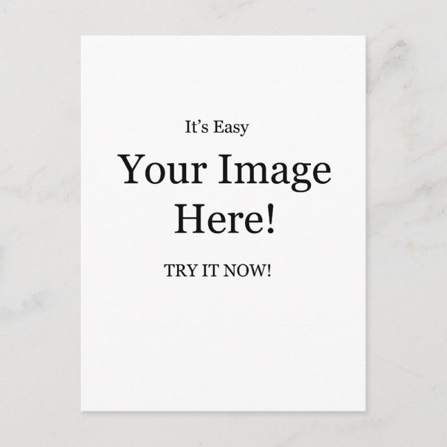 Dein Bild hier Postkarte (Vorderseite)