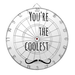 Dein Cooler Schnurrbart Dartscheibe