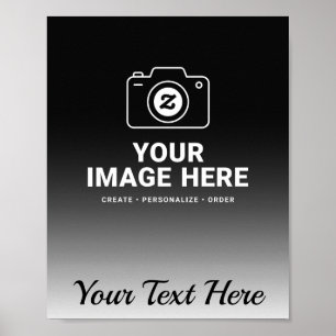 Dein eigenes Bild und Text Poster