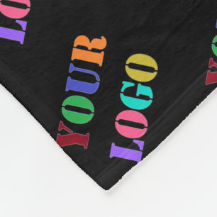 Dein Firmenlogo Marken-Fliesblanke Beispiel Fleecedecke