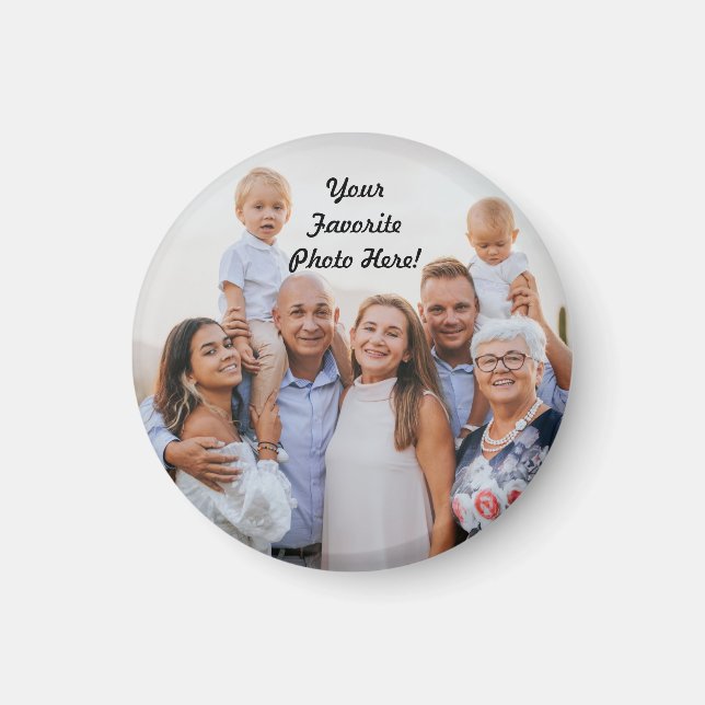 Dein Foto  Magnet (Vorne)
