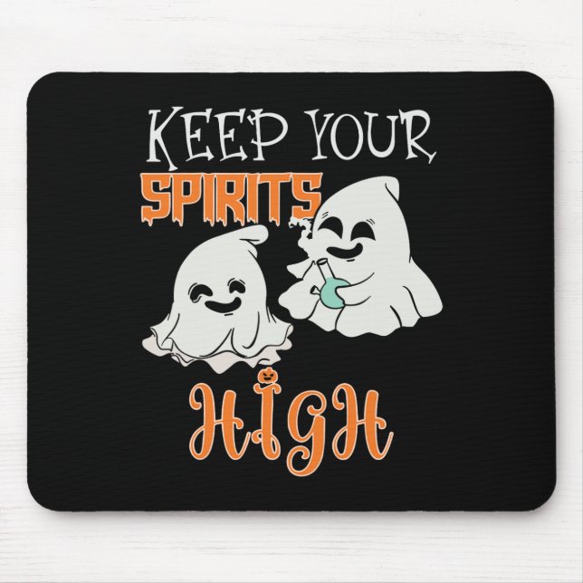 Dein Geist hoch Mousepad (Vorne)
