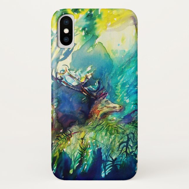 DEIN GREEN WOODLAND Case-Mate iPhone HÜLLE (Rückseite)