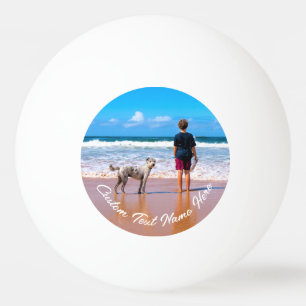 Dein Haustier-Foto Ping-Pong-Ball mit personalisie Tischtennisball