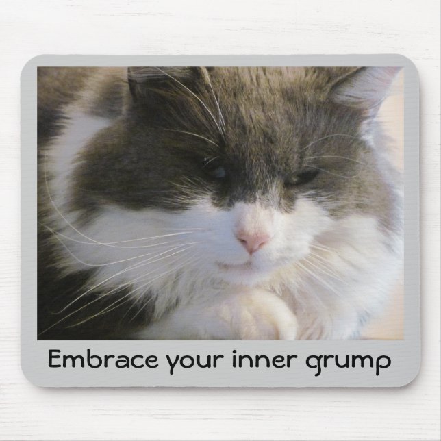 Dein innerer Griesgram Mousepad (Vorne)