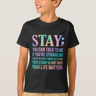 Dein Leben ist ein glücklicher Selbstmord-Bewussts T-Shirt