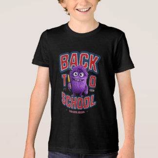 Dein lila Monster-Schulguide! Tri-Blend Shirt