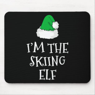 Dein Loch ist mein Ziel Santa spielt hässliches Go Mousepad