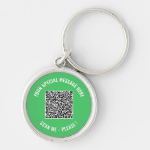 Dein lustiger QR-Code-Schlüsselanhänger mit indivi Schlüsselanhänger