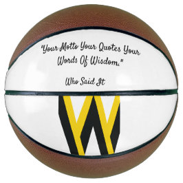 Dein Motto zitiert Deine Weisheitsworte Basketball