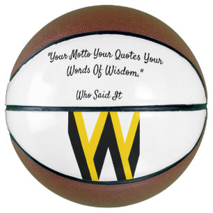 Dein Motto zitiert Deine Weisheitsworte Basketball