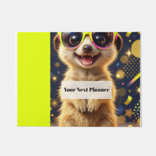 Dein Nächster Planer – Erdmännchen-Notizbuchcover Fußmatte