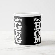 DEIN NAME Big Ole' Tasse, Riesenjumbo-Kaffee-Tasse
