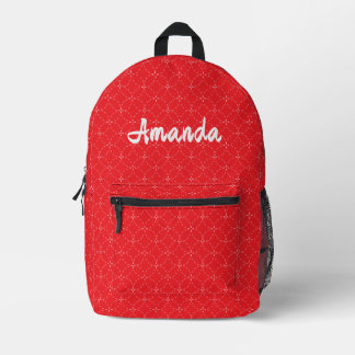 Dein Name Cool Japanisches Traditionelles Shippo-M Bedruckter Rucksack