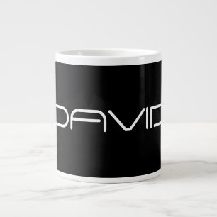 Dein Name Cool Stylisierbarer, benutzerdefinierb Jumbo-Tasse