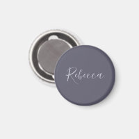 Dein Name | Elegantes Lavenderskript auf Hazy Lila