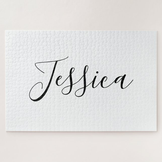 Dein Name | Elegantes Skript (Horizontal)