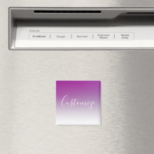 Dein Name Elegantes Skript Magnet