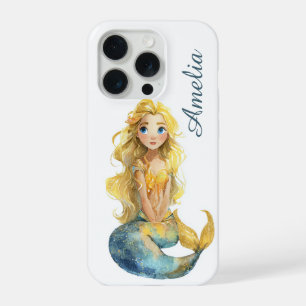 Dein Name Meerjungfrau iPhone 15 Pro Hülle