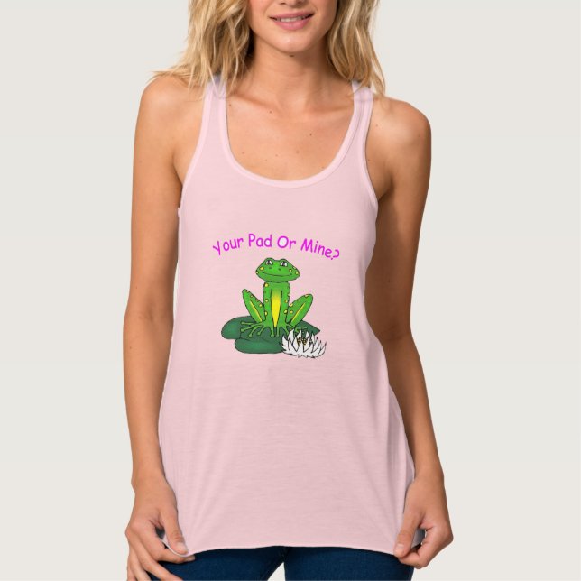 Dein Pad oder Meins? Damen Tank Top (Vorderseite)
