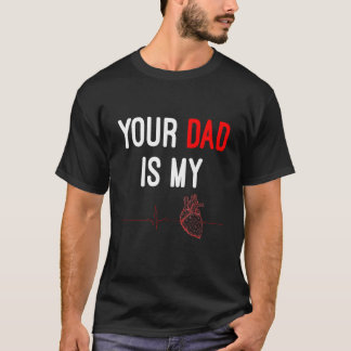 Dein Papa ist mein Cardio Vatertags-Outfit T-Shirt