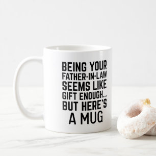 Dein Schwiegervater zu sein, scheint Geschenk genu Kaffeetasse