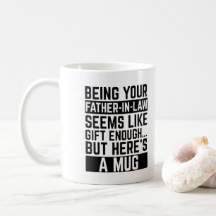 Dein Schwiegervater zu sein, scheint Geschenk genu Kaffeetasse
