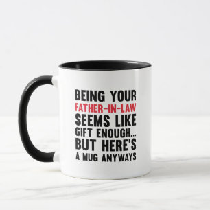 Dein Schwiegervater zu sein, scheint Geschenk genu Tasse