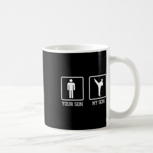 Dein Sohn Mein Sohn Karate Kämpfer Martial Artist Kaffeetasse