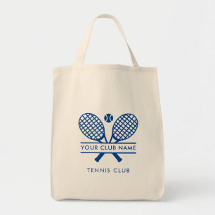 Dein Sportvereinsname Tennis Team Blau Swag Tragetasche
