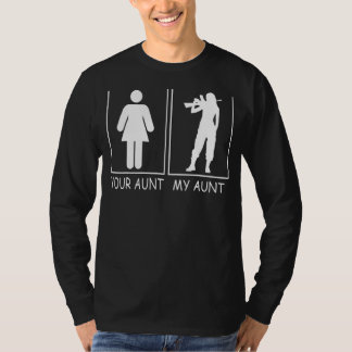 Dein Tante mein Soldat T-Shirt für Nephews
