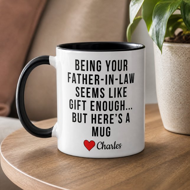 Dein Vater im Gesetz zu sein scheint wie Geschenk  Tasse (Von Creator hochgeladen)