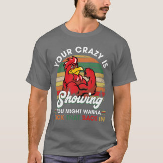 Dein Verrücktsein zeigt sich, Junge T-Shirt